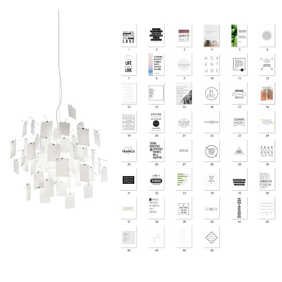Papper Chandeliér