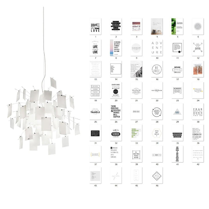 Papper Chandeliér