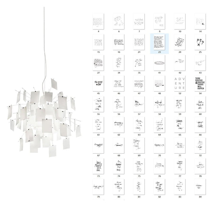 Papper Chandeliér