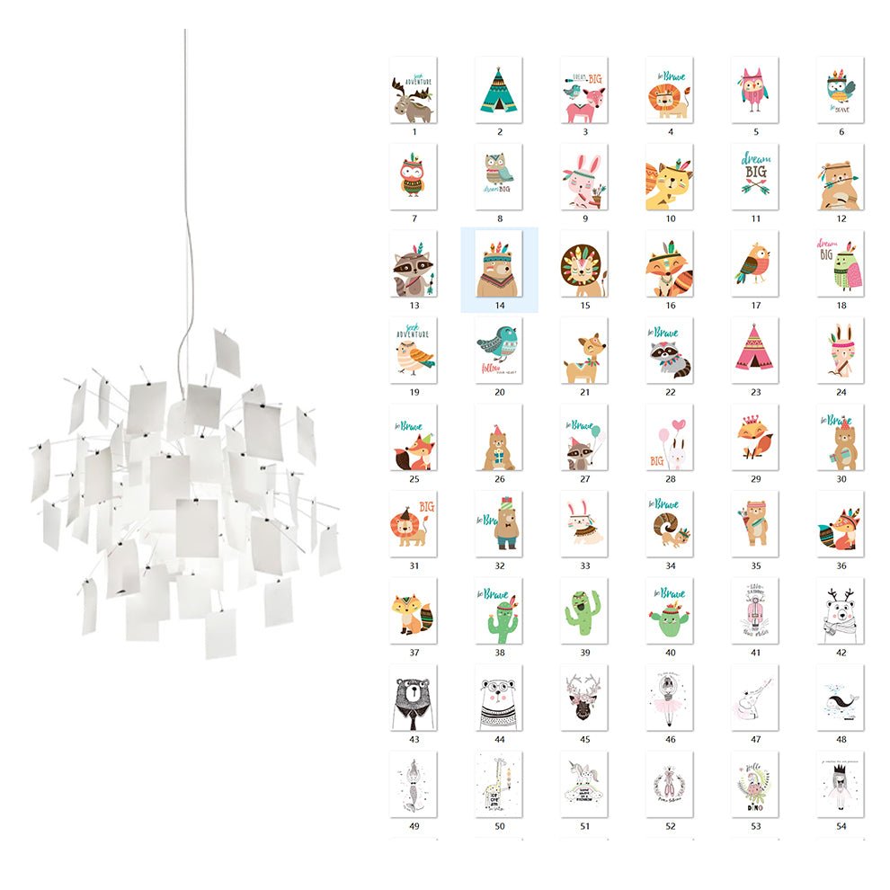Papper Chandeliér