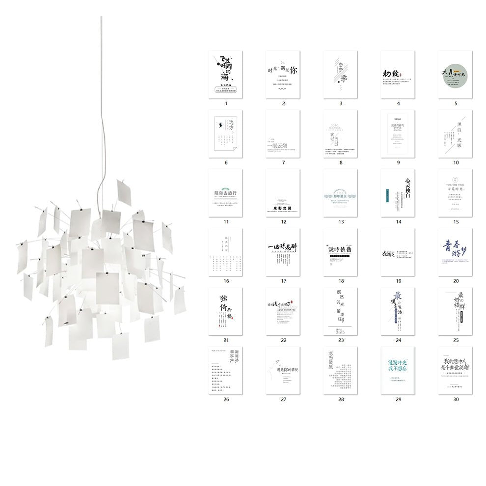 Papper Chandeliér