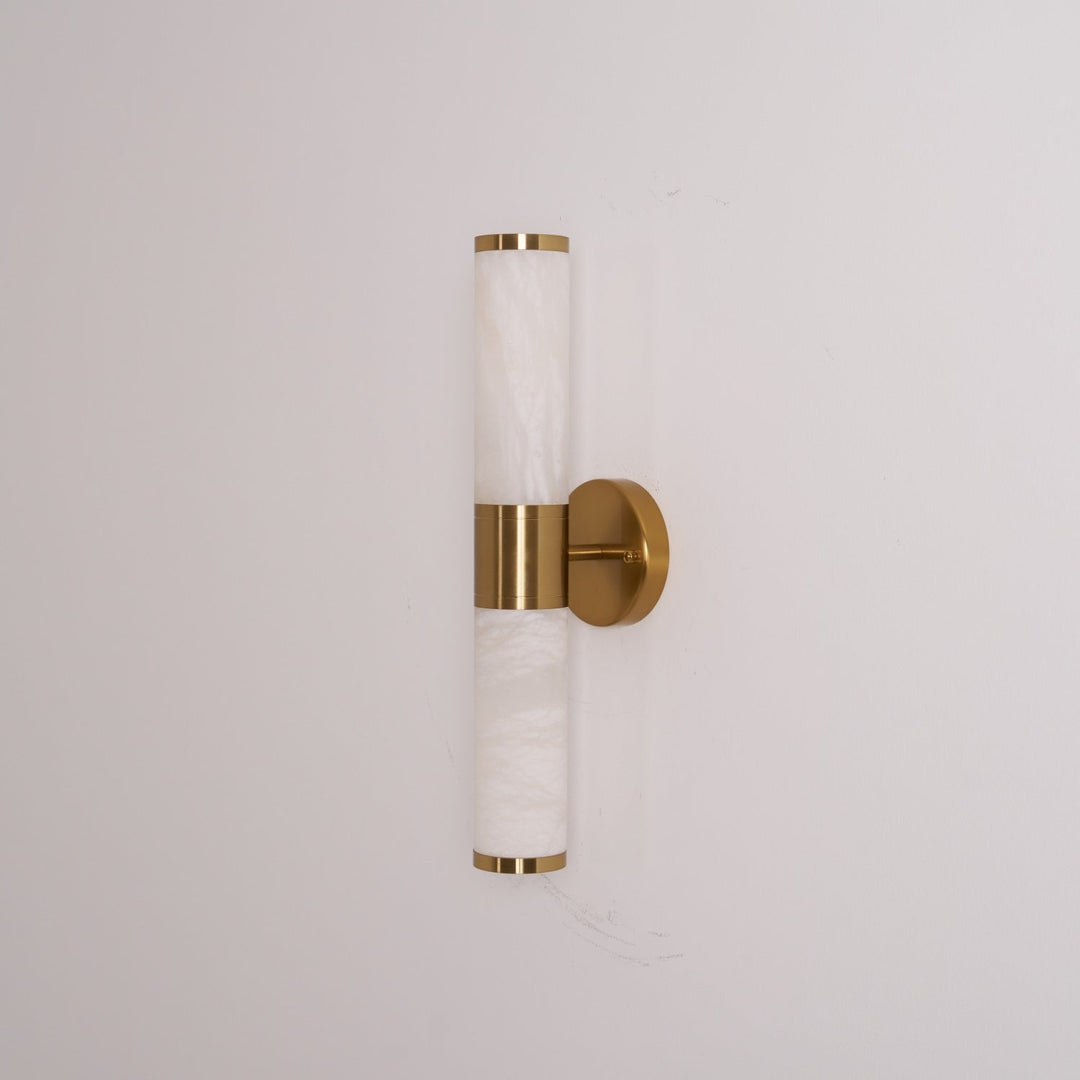Lampatron Alabaster Vägglampa