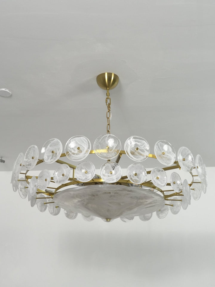 Solaris Disc Murano Kandelaber