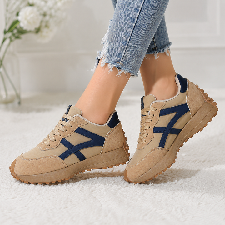Solenne – Płaskie, Nieslizgające Sneakers Chunky