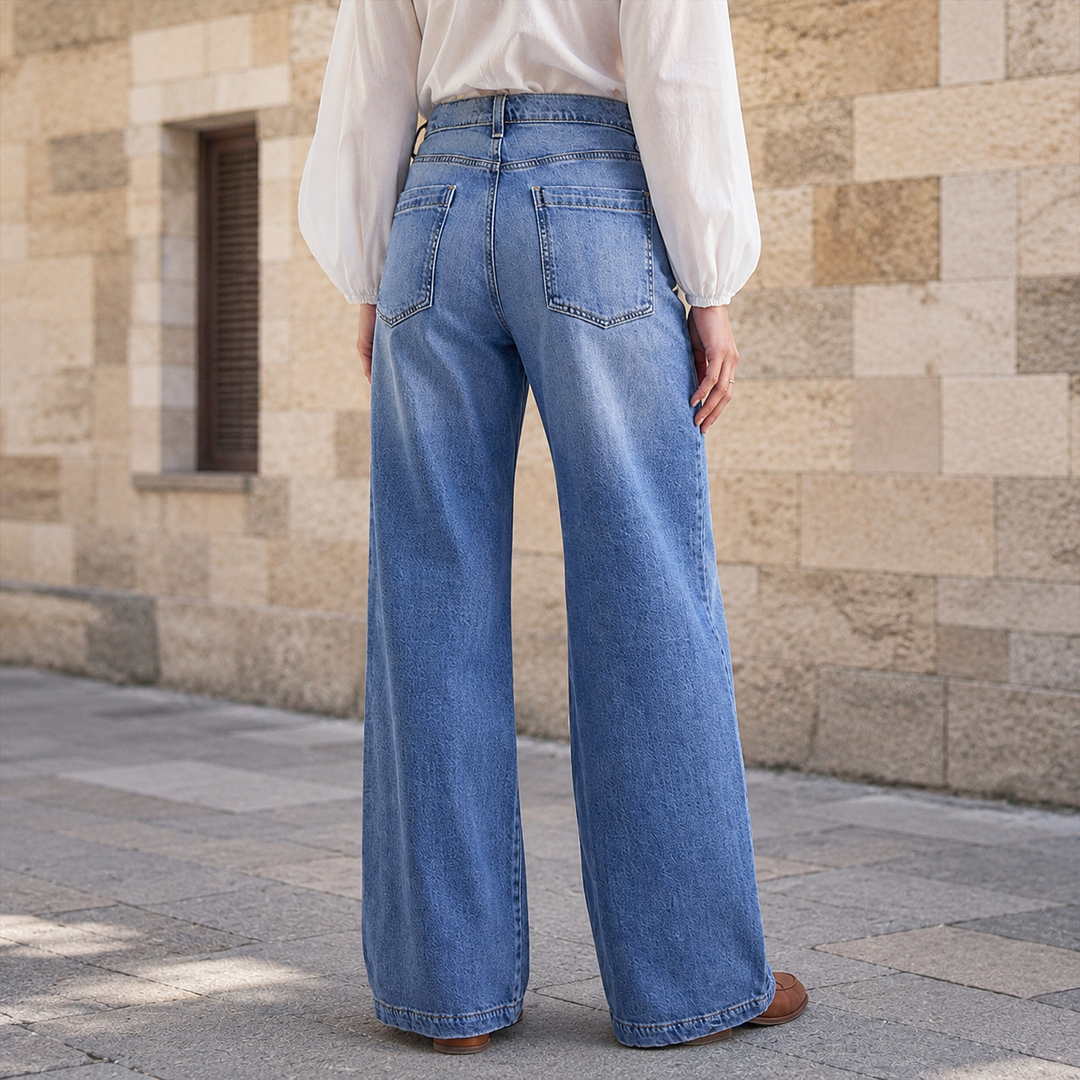 Luvenza – Dam jeans w stilu vintage z vida ben