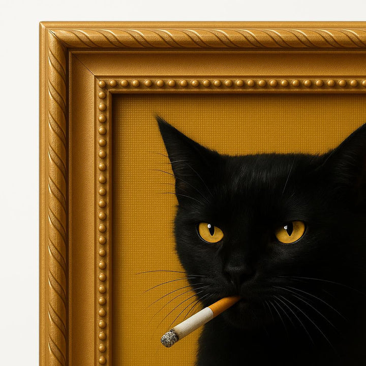 Meowments - Dekorativa Magneter Ramkowe z Katter