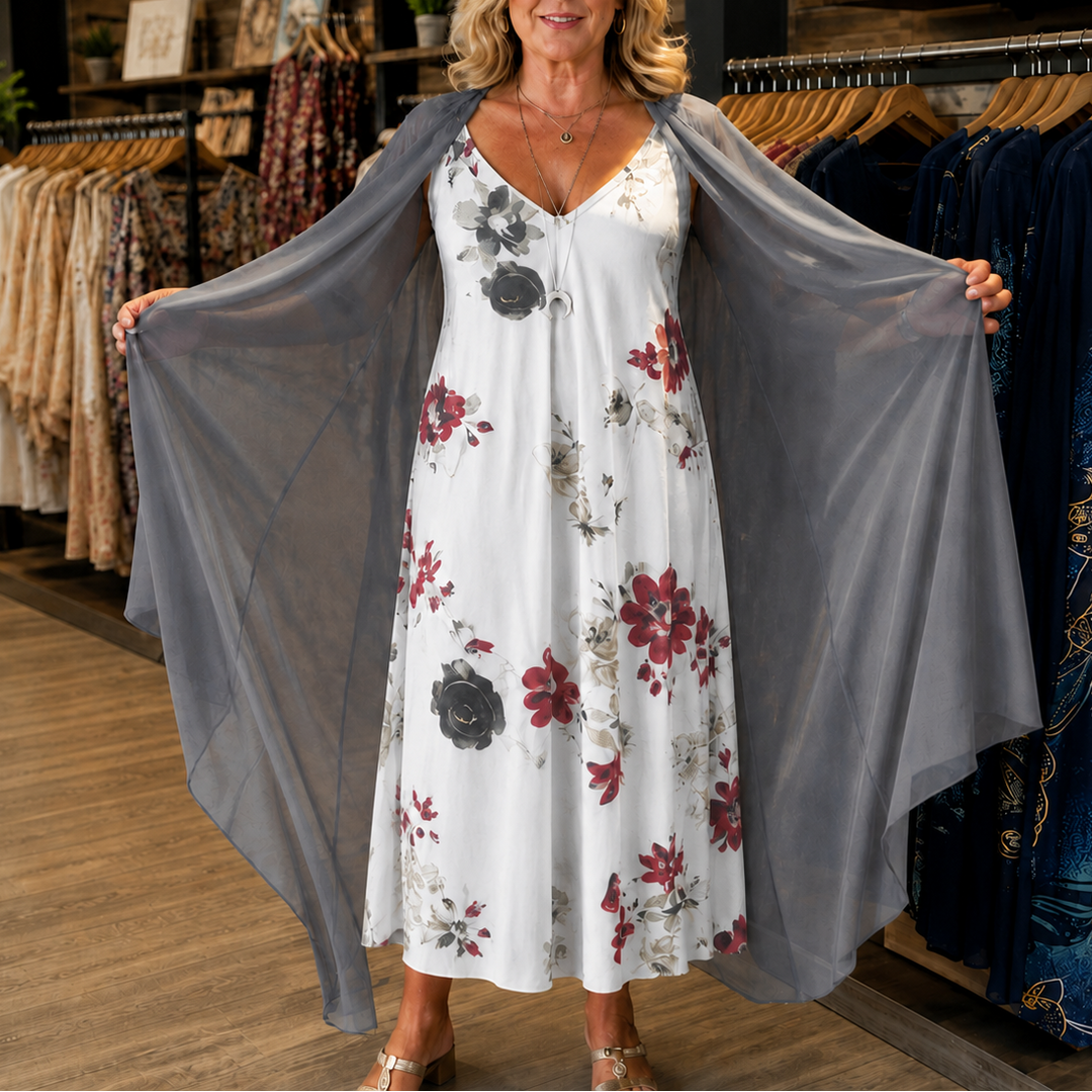 Wearbella – Set klänningar i narzutki w kwiaty
