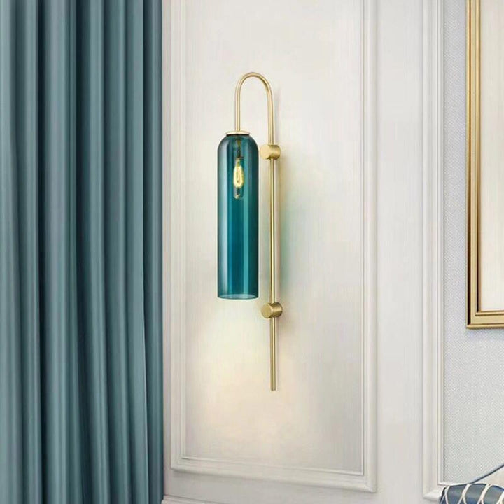 Modern Glasvägglampa