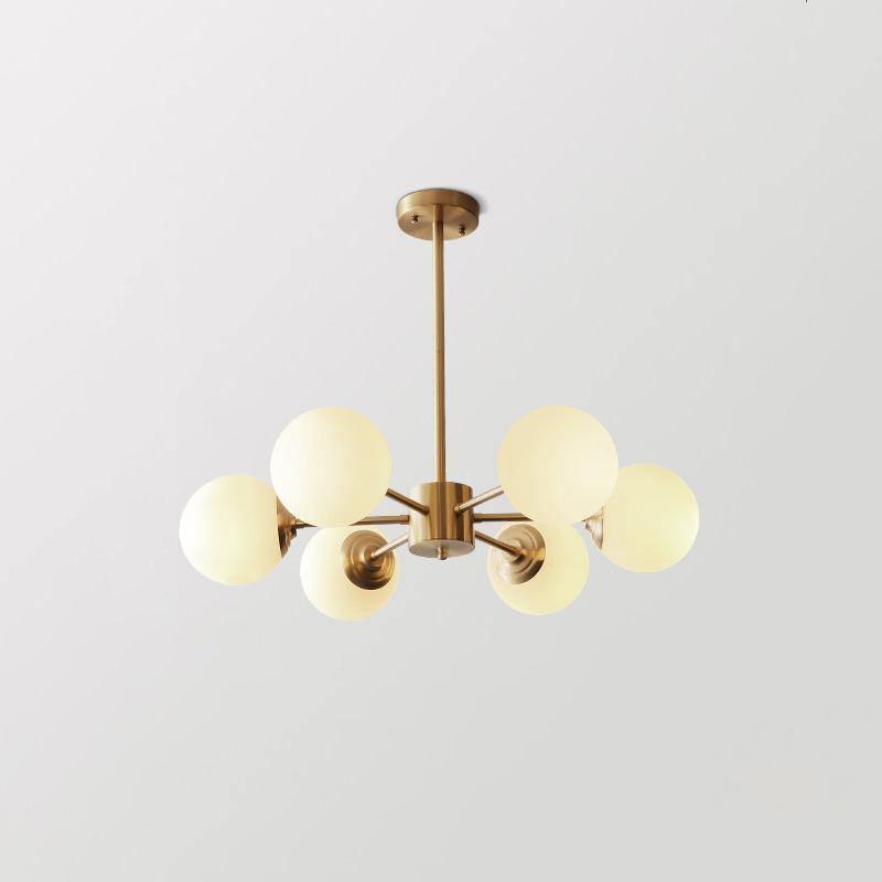 Marlowe Opal Globe Kandelaber