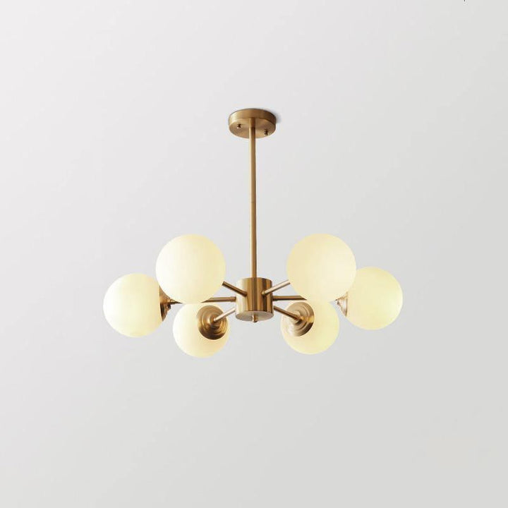 Marlowe Opal Globe Kandelaber