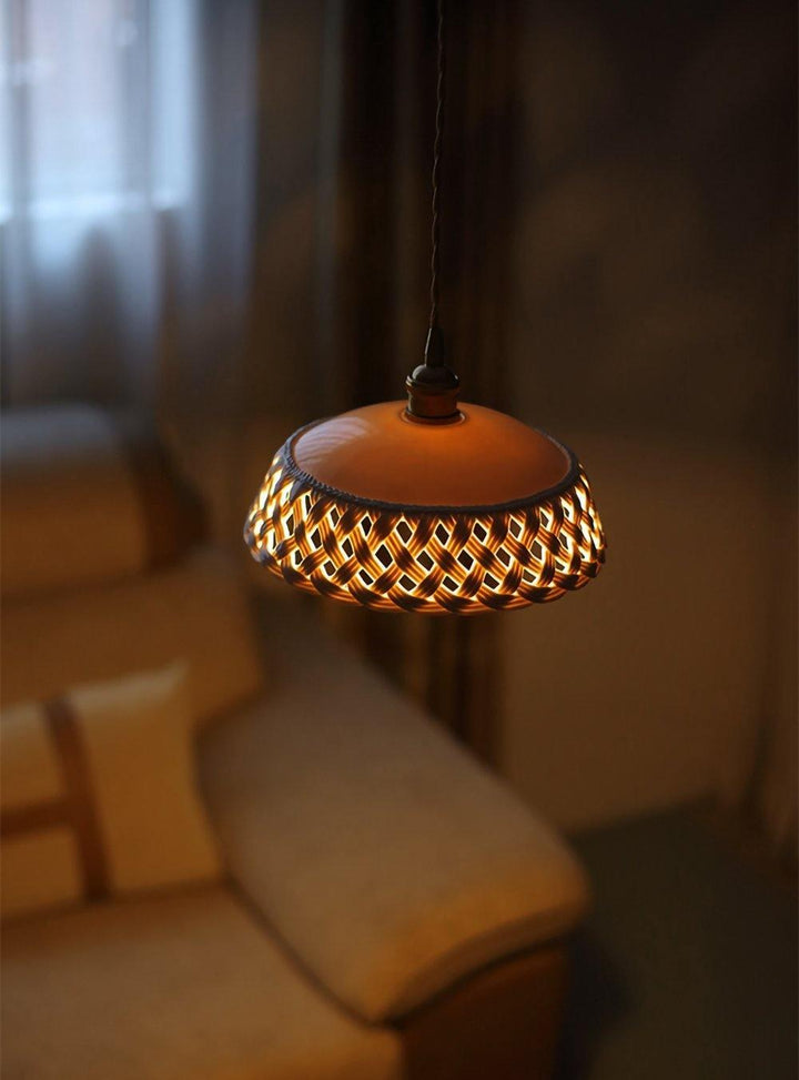 Öppen Keramisk Pendellampa