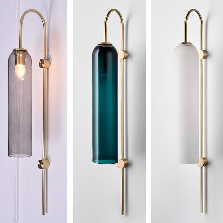 Modern Glasvägglampa