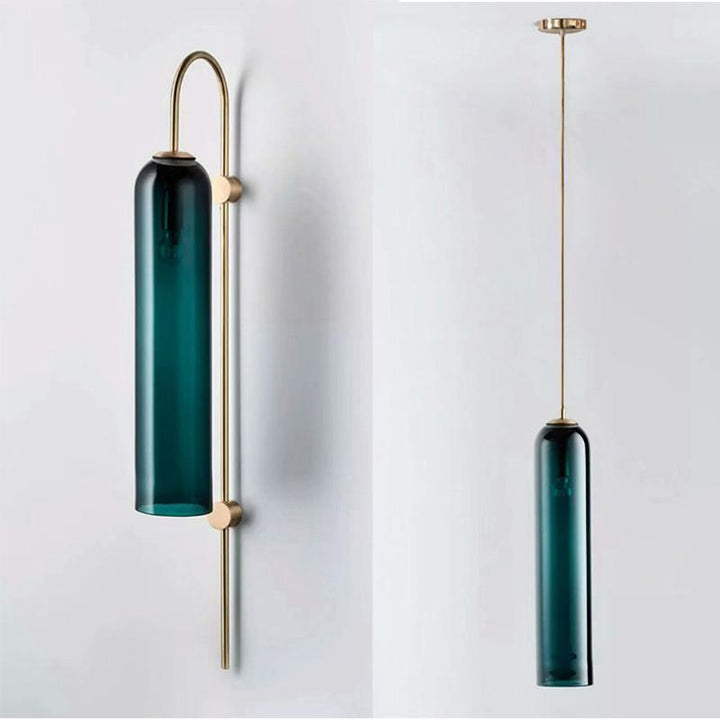 Modern Glasvägglampa