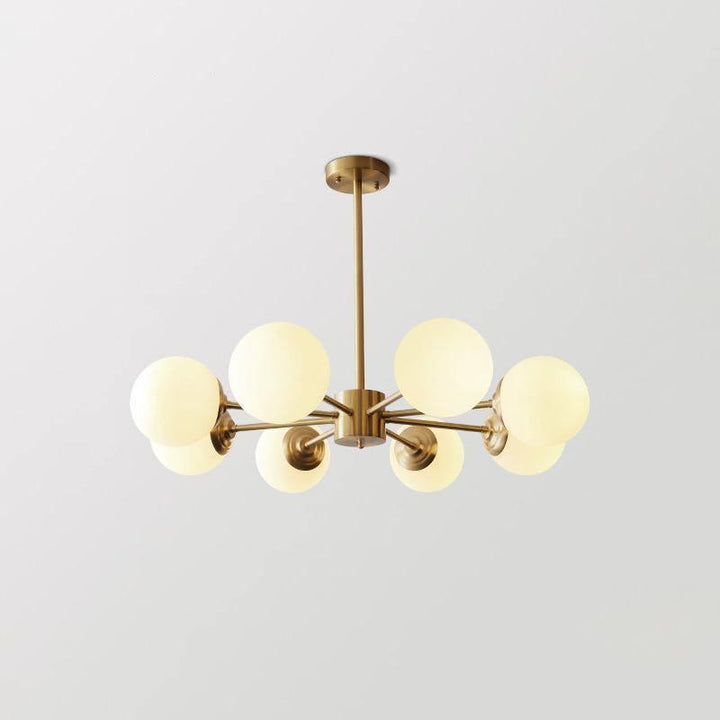 Marlowe Opal Globe Kandelaber
