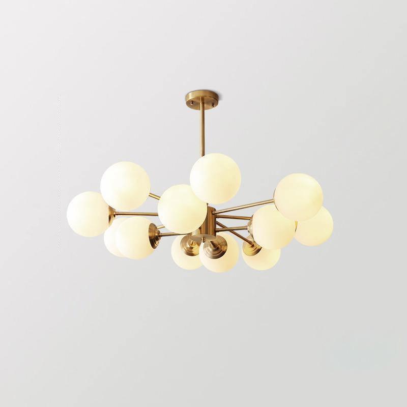 Marlowe Opal Globe Kandelaber