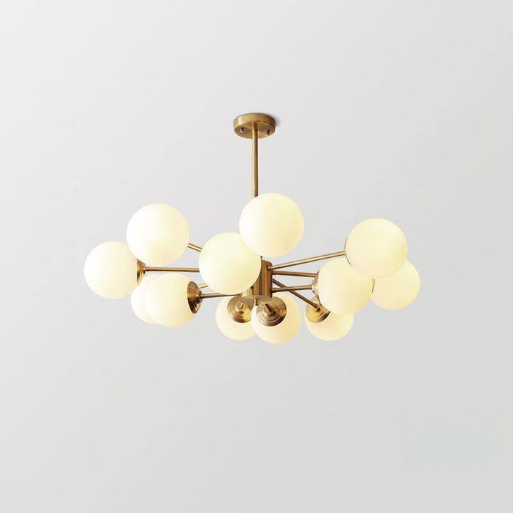 Marlowe Opal Globe Kandelaber