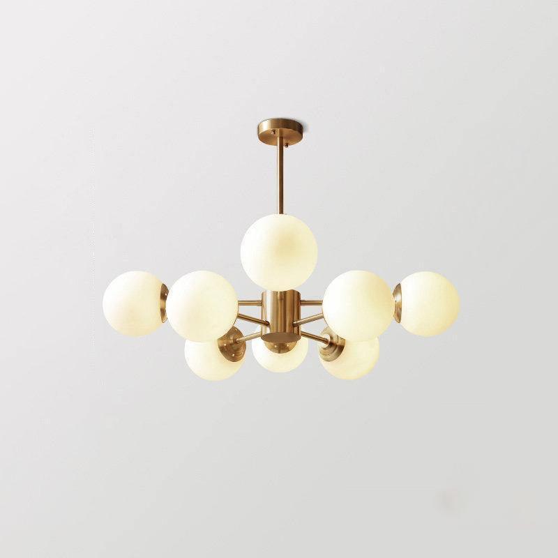 Marlowe Opal Globe Kandelaber