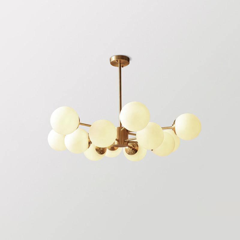 Marlowe Opal Globe Kandelaber