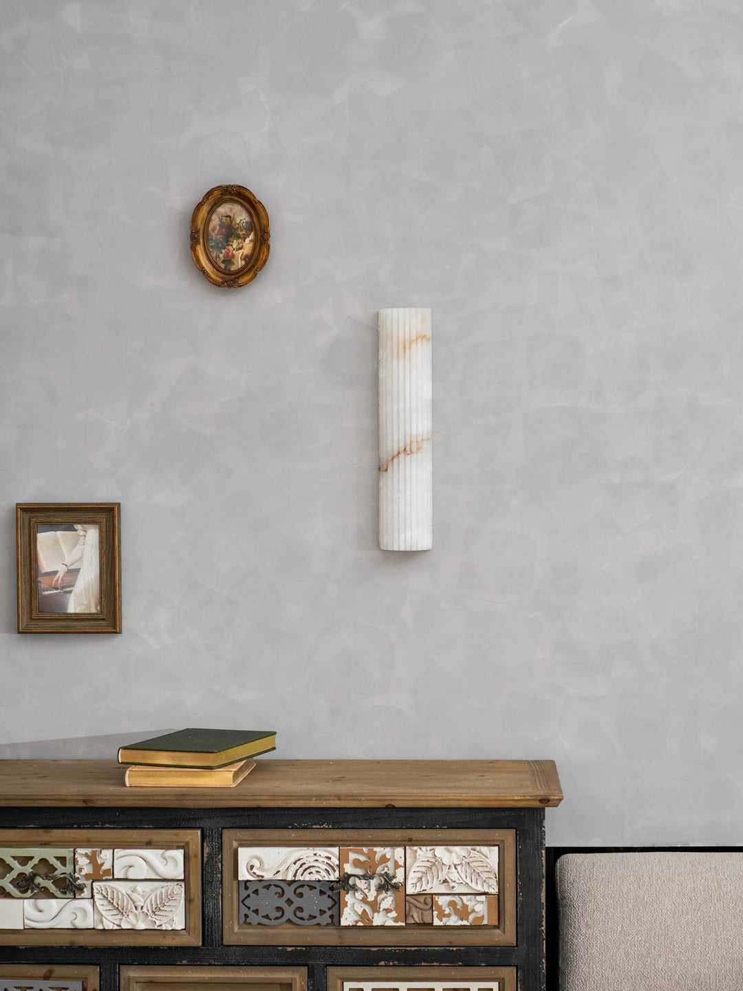 Alvia Alabaster Vägglampa