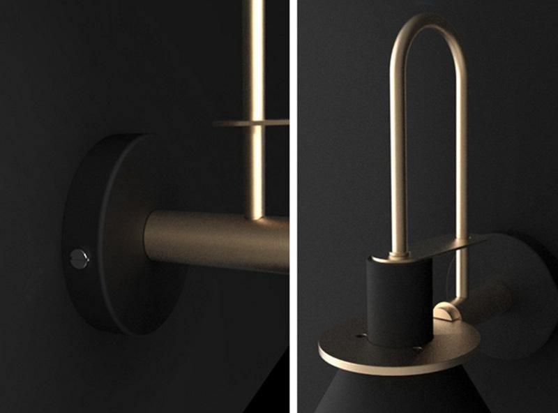 Nordisk Metall Vägglampa