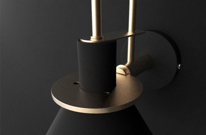 Nordisk Metall Vägglampa