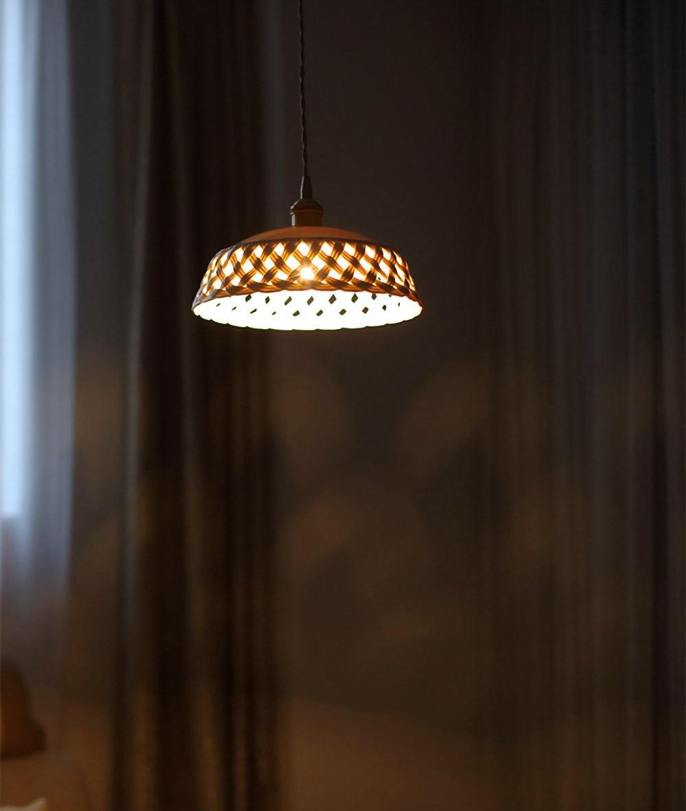 Öppen Keramisk Pendellampa