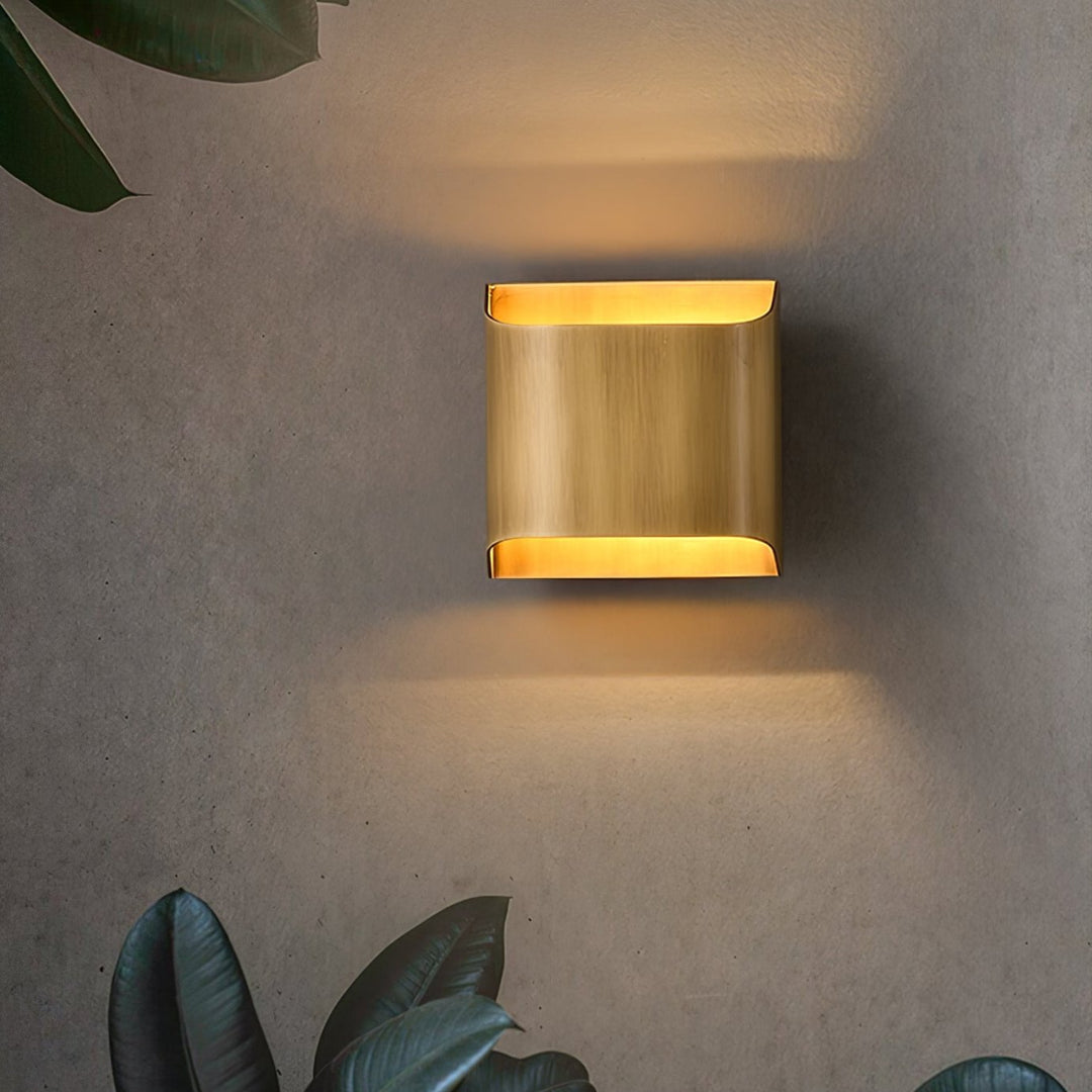 Leclerc Vägglampa i Mässing