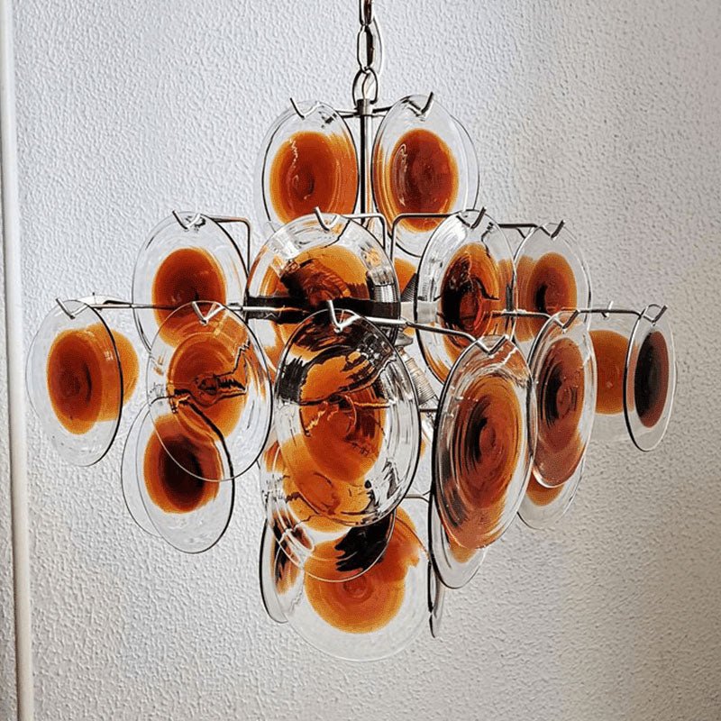 Vintage Murano-stil Glas Chandeliers