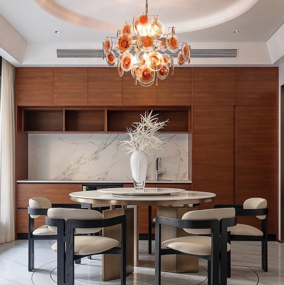 Vintage Murano-stil Glas Chandeliers