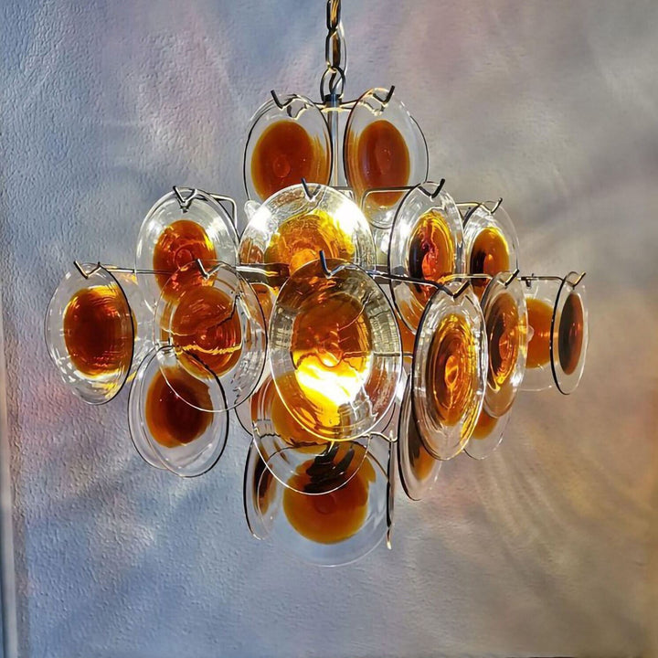 Vintage Murano-stil Glas Chandeliers