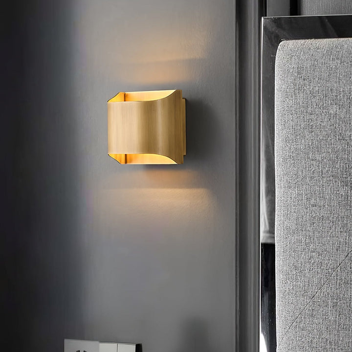 Leclerc Vägglampa i Mässing