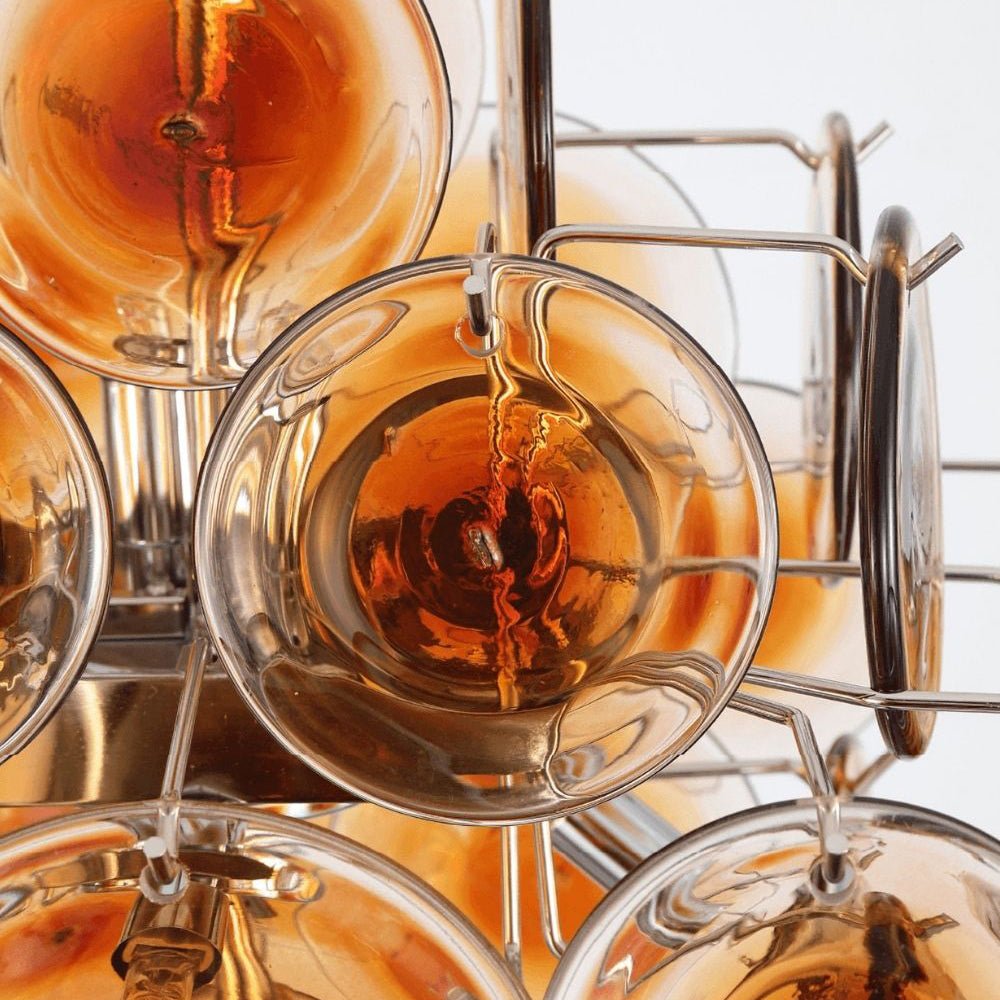 Vintage Murano-stil Glas Chandeliers