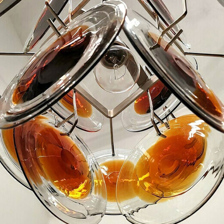 Vintage Murano-stil Glas Chandeliers