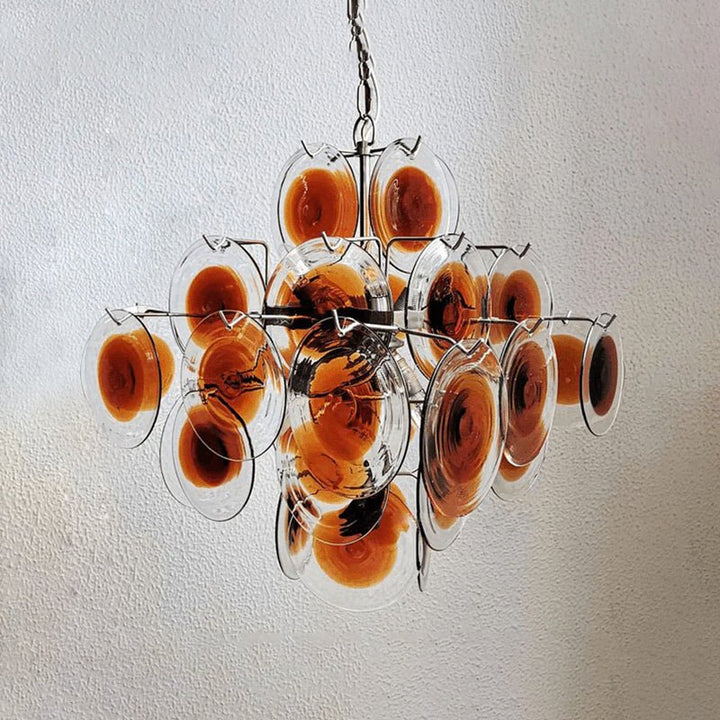 Vintage Murano-stil Glas Chandeliers