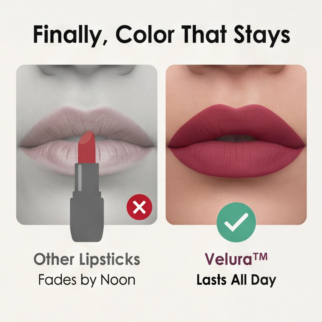 Velura – Set 6 matowych pomadek w płynie