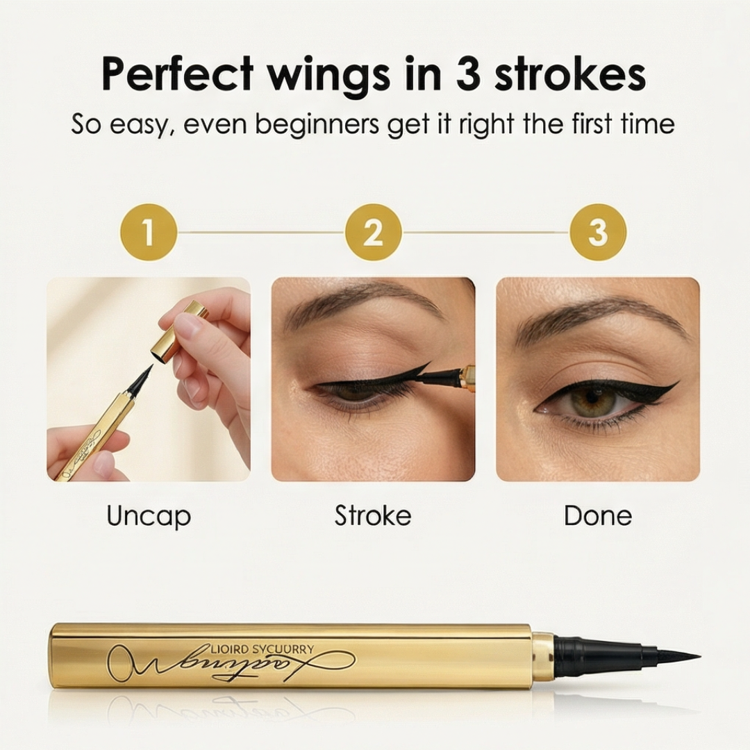 Linéa – Precyzyjny Płynny Eyeliner w Pisaku för kvinnor