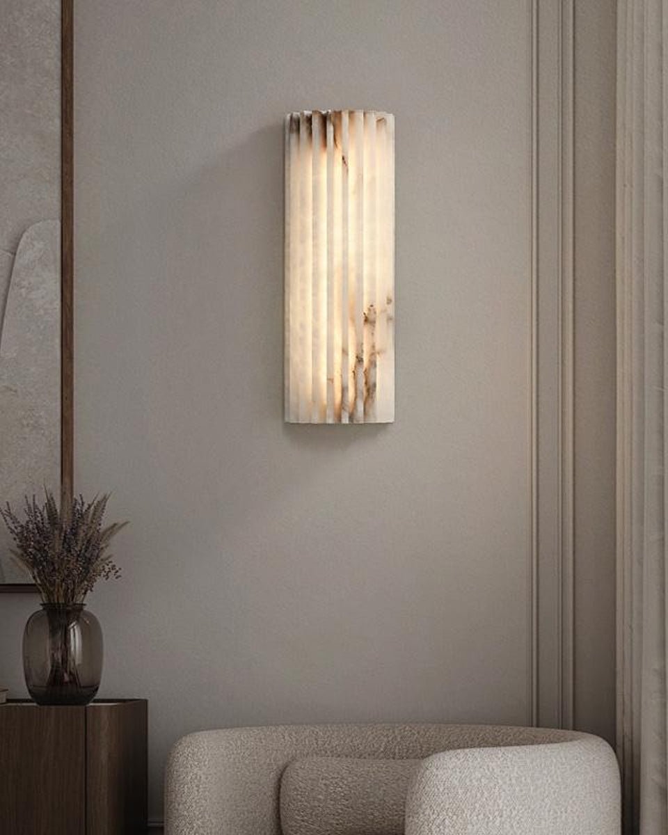 Alvia Alabaster Vägglampa