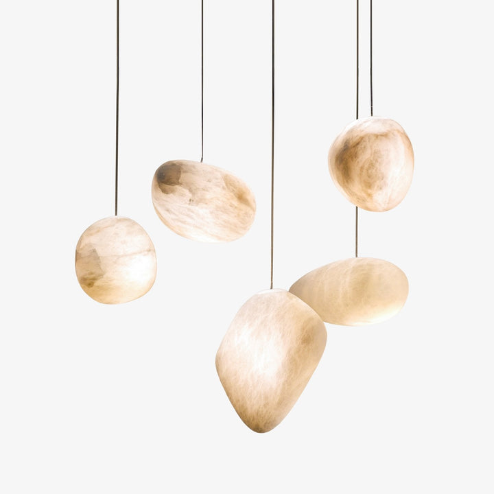 Pebbles Alabaster Pendellampa