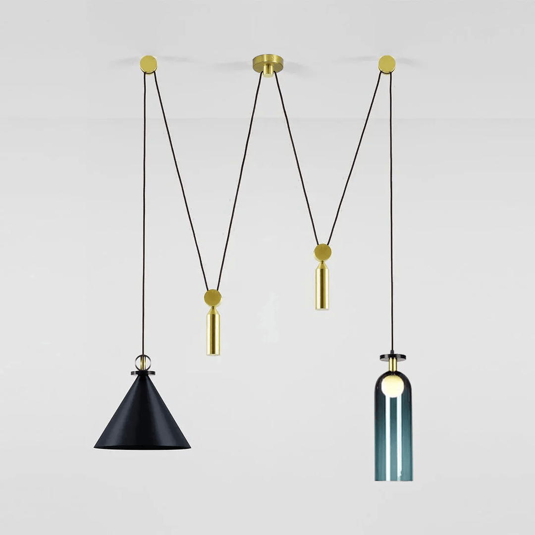 Geometrisk Form Konst Modern Kandelaber