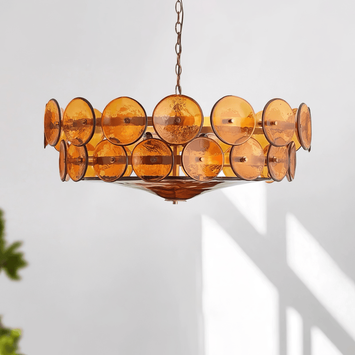 Solaris Disc Murano Kandelaber