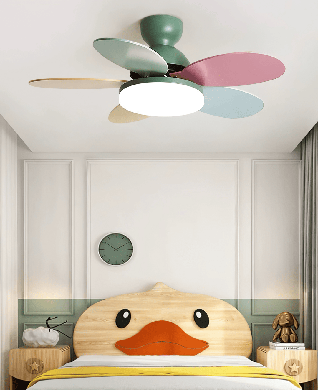 Petalo Takfläkt Lampa