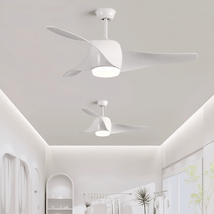 Verdantia Aero Takfläkt med Lampa