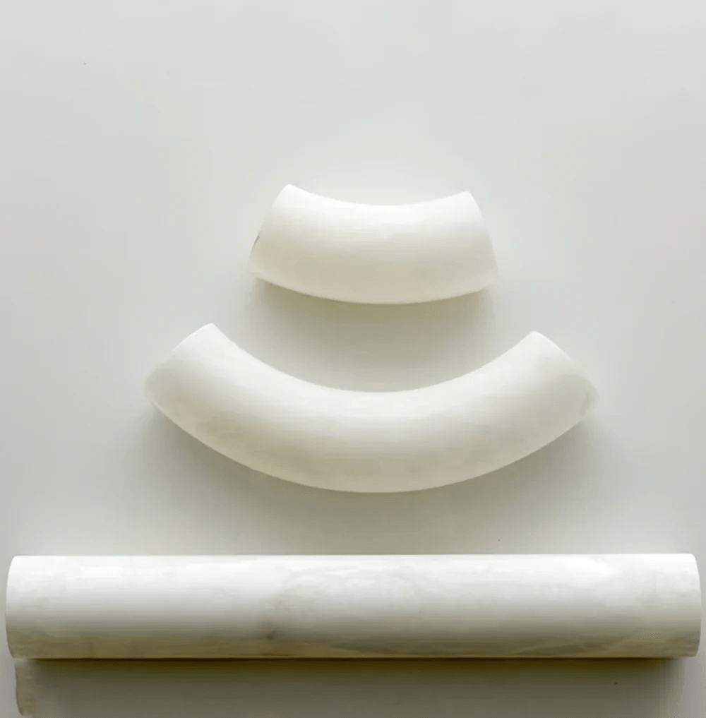 Cirkulär Alabaster Kandelaber