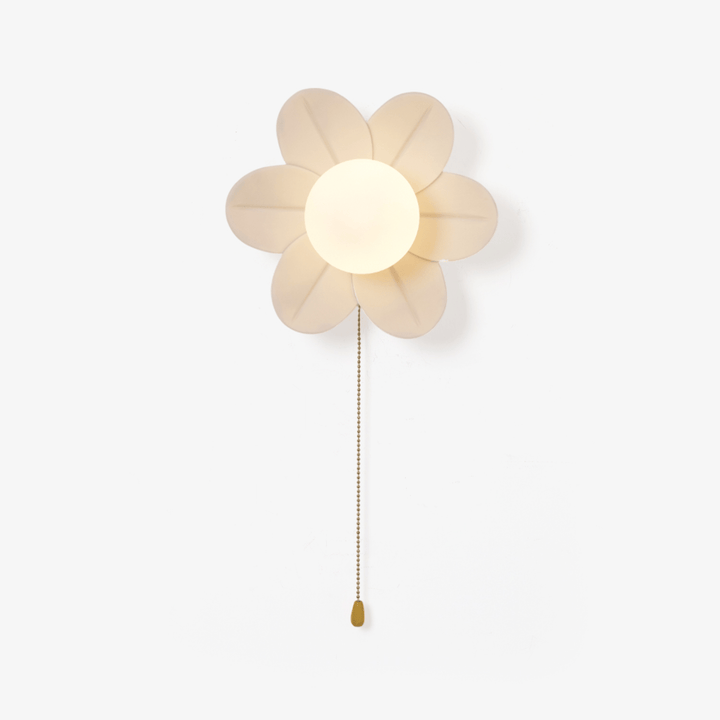 Blommor Vägglampa