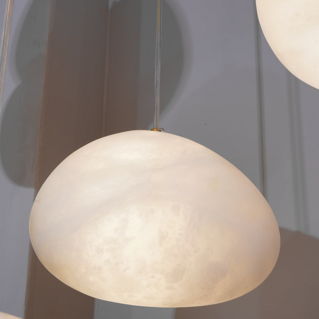 Pebbles Alabaster Pendellampa