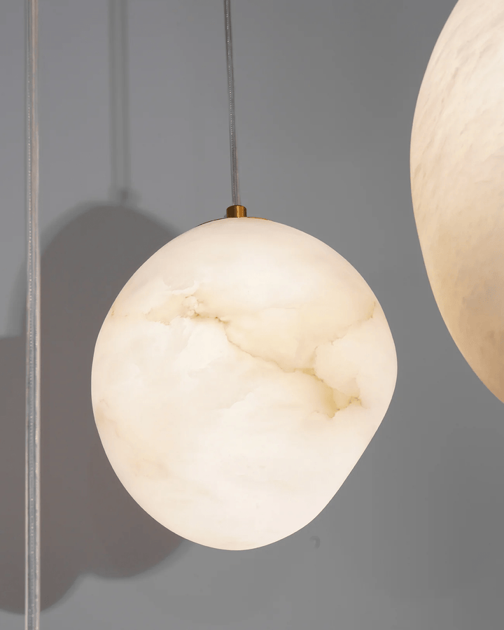 Pebbles Alabaster Pendellampa