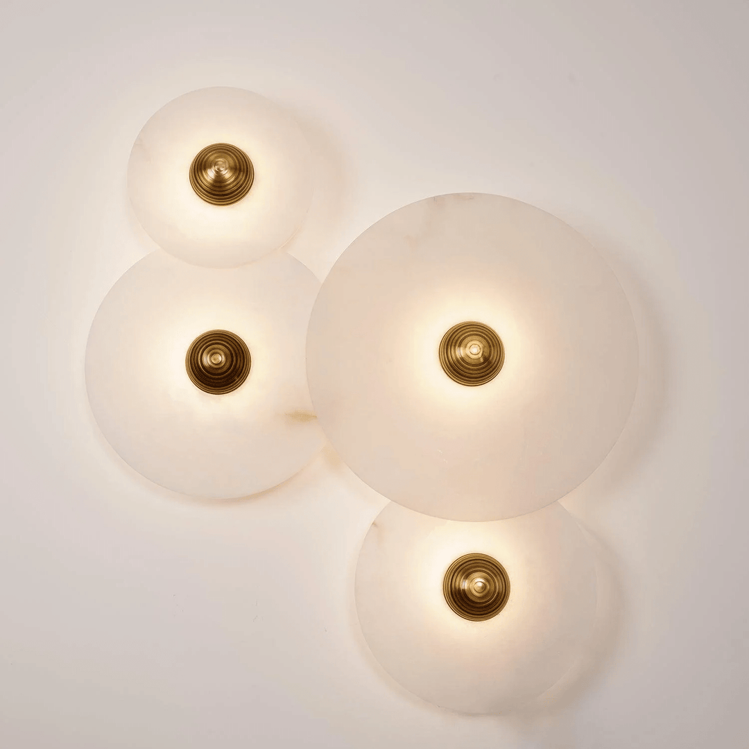 Nayra Alabaster Vägglampa