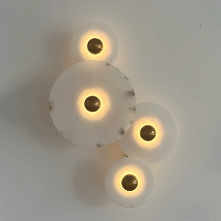 Nayra Alabaster Vägglampa