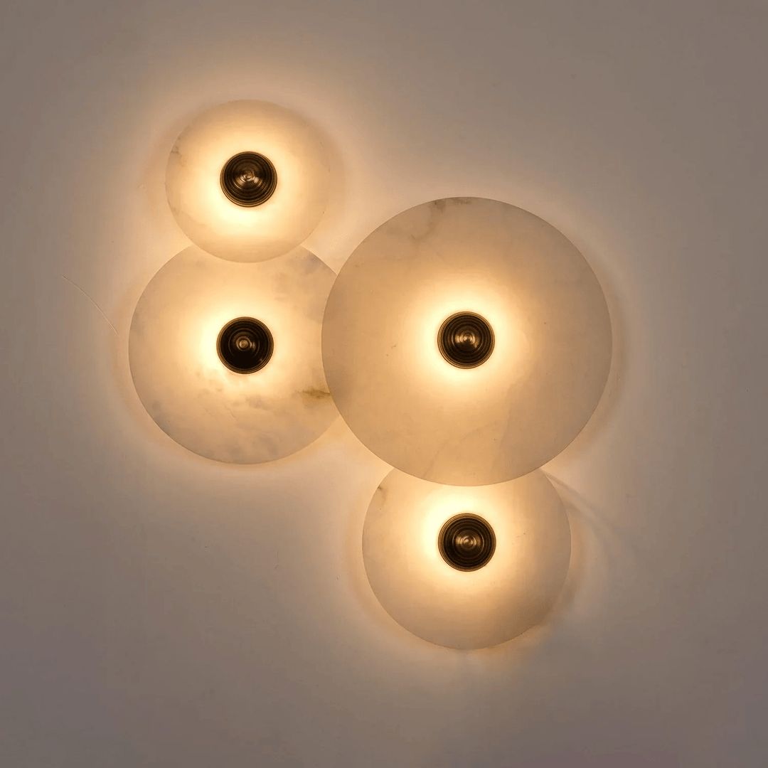 Nayra Alabaster Vägglampa