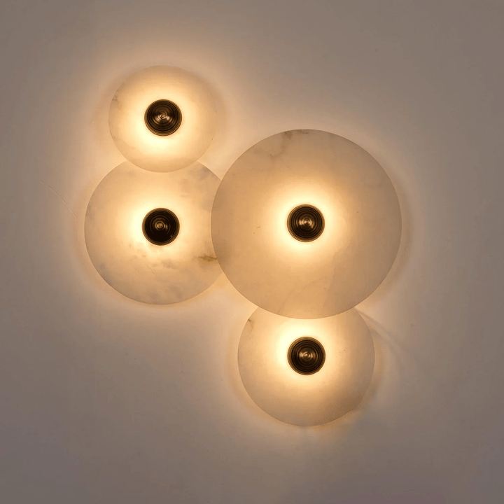 Nayra Alabaster Vägglampa